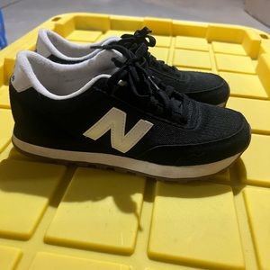 Black and white new balance 501. Women’s size 6.